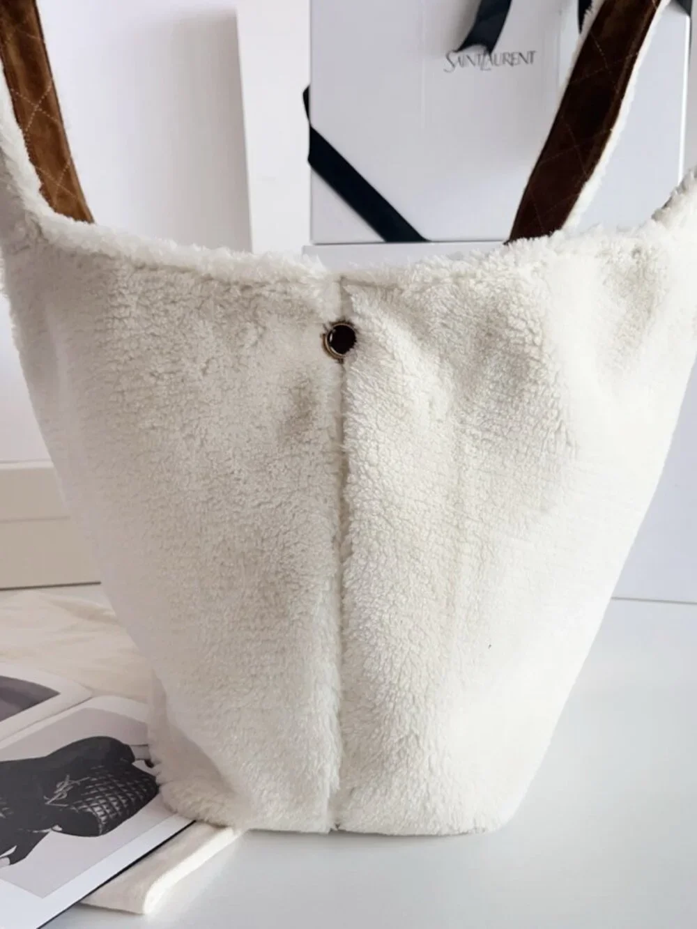 Saint Laurent Icare Small Shopping Bag